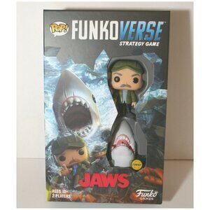 FunkoVerse Jaws Chase Strategy Game Limited Edition Bloody Shark Funko Pop NEW